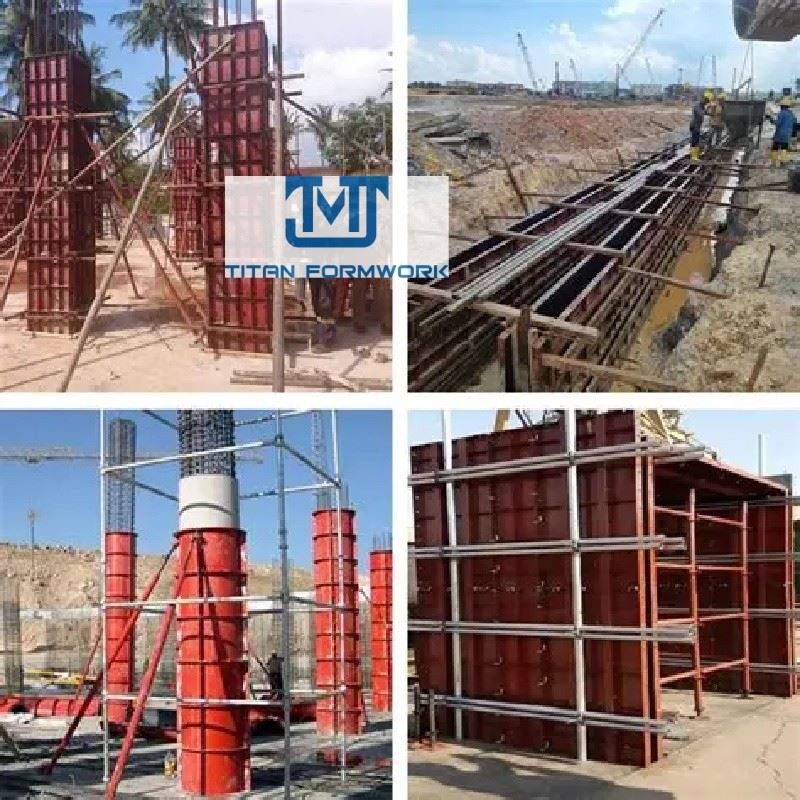 Custom High-Strength Steel Formwork | Ideal For Column & Wall Projects factory