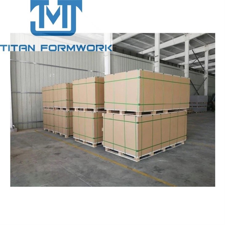 Eco-Friendly Reusable Four-Sided Edge Sealed PVC Plastic Construction Formwork factory