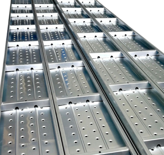 Galvanized Scaffolding Steel Plank For Ringlock Scaffolding suppliers