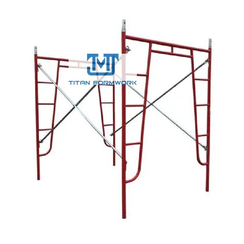 Heavy Duty Steel Frame Scaffolding System For Construction Projects suppliers