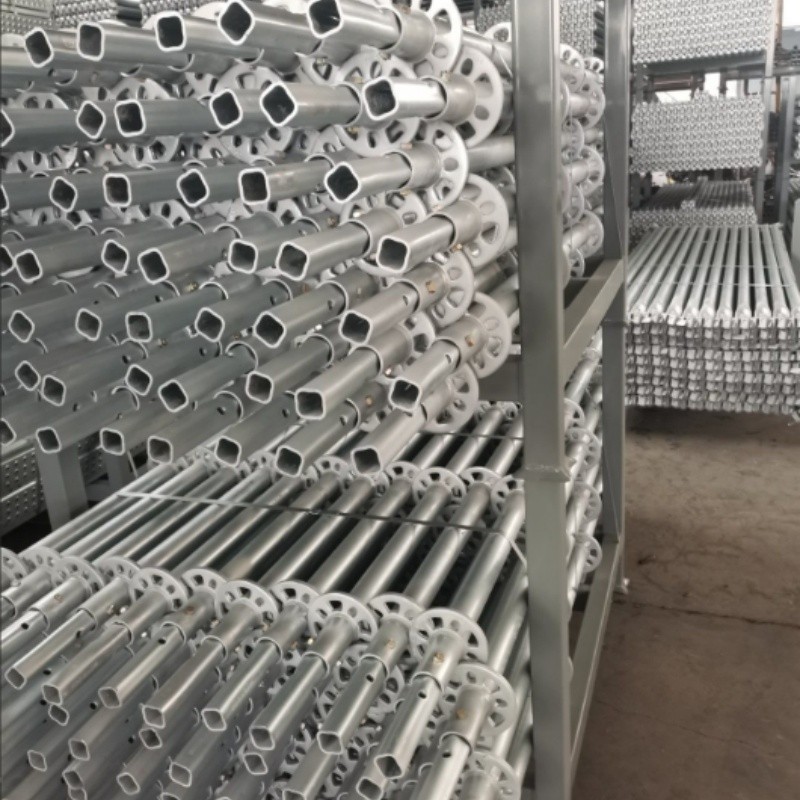 Hot Dip Galvanized Ringlock Scaffolding System For Construction Sites high quality