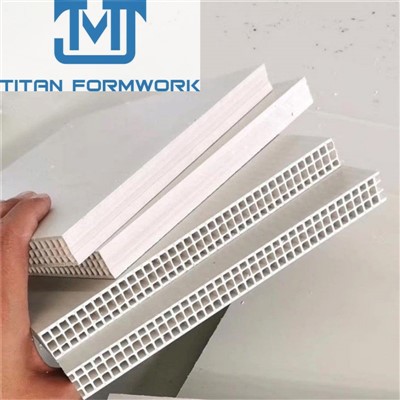Premium Reusable Four-Sided Edge Sealed PVC Plastic Construction Formwork