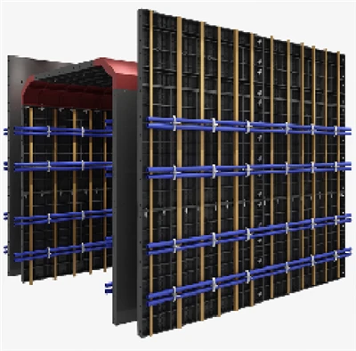 Reusable Composite Plastic Formwork Panels