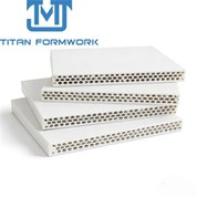 Reuse 60-100 Times Hollow PP Plastic Formwork For Concrete Construction